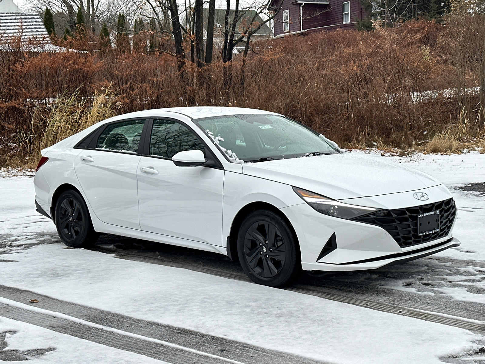 2022 Hyundai Elantra Hybrid Blue 1