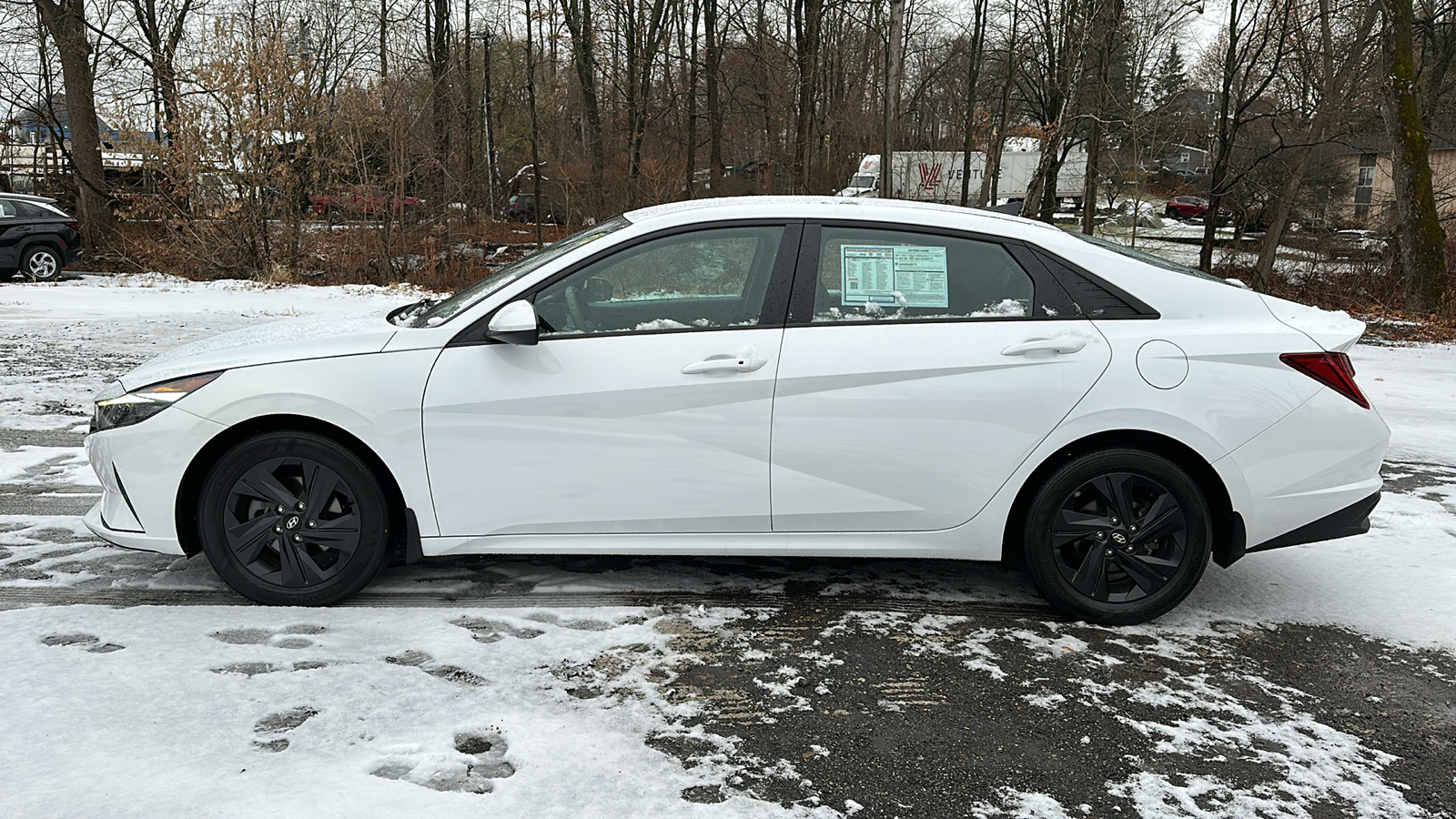 2022 Hyundai Elantra Hybrid Blue 6