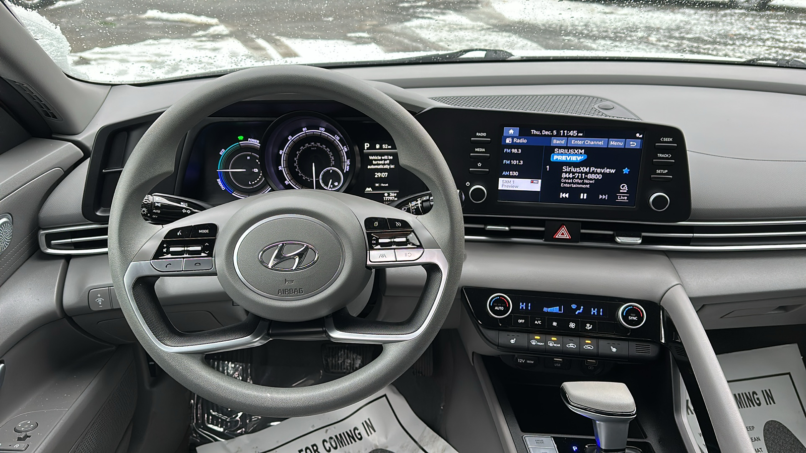 2022 Hyundai Elantra Hybrid Blue 25