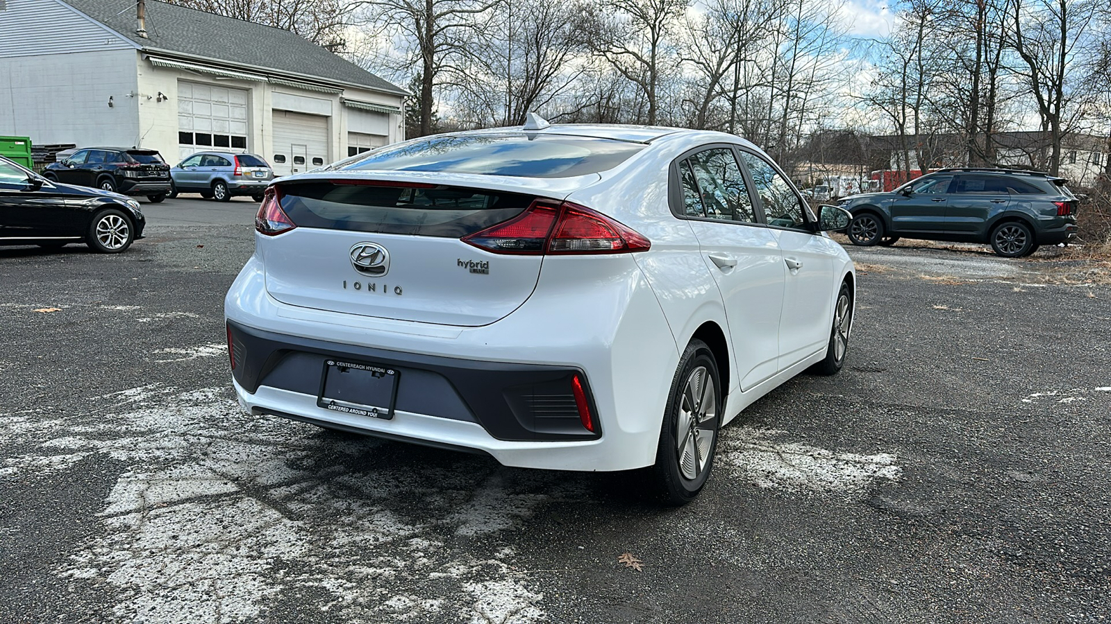 2022 Hyundai IONIQ Hybrid Blue 3