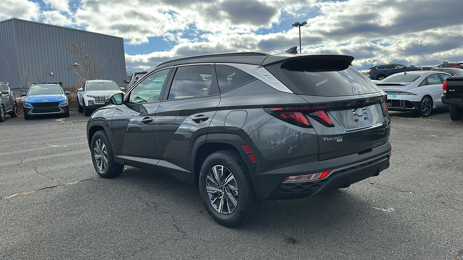 2024 Hyundai Tucson Hybrid Blue 5