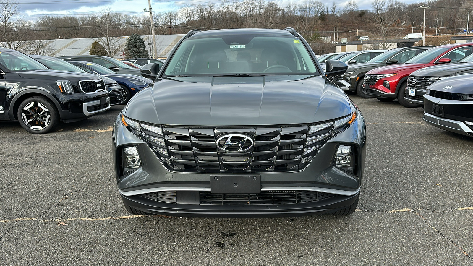 2024 Hyundai Tucson Hybrid Blue 8