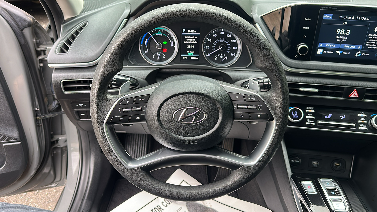 2021 Hyundai SONATA Hybrid Blue 13