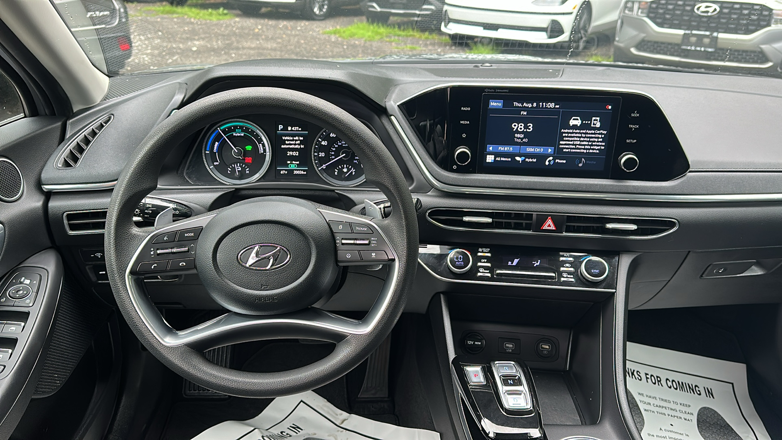 2021 Hyundai SONATA Hybrid Blue 24