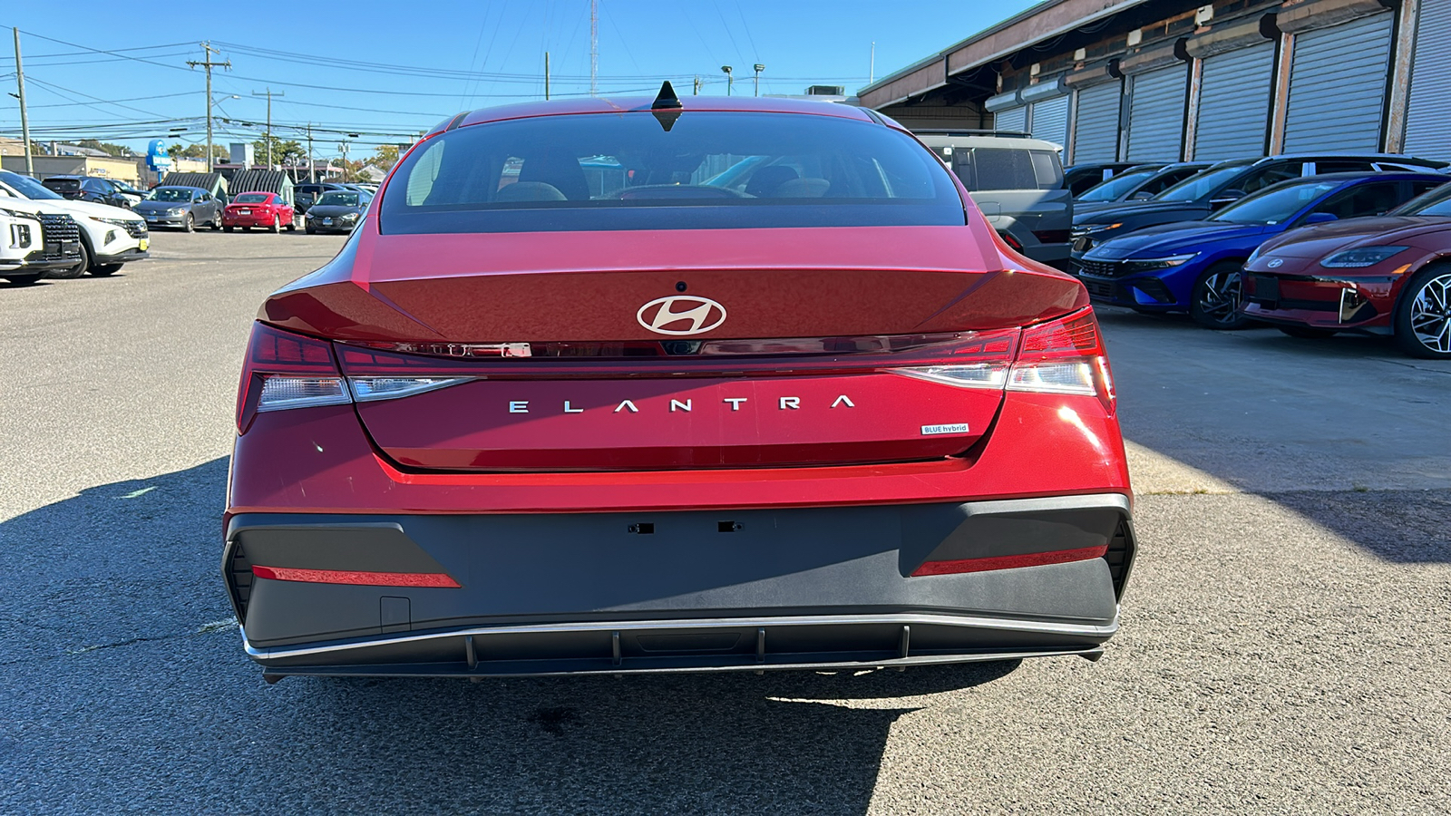 2024 Hyundai Elantra Hybrid Blue 5