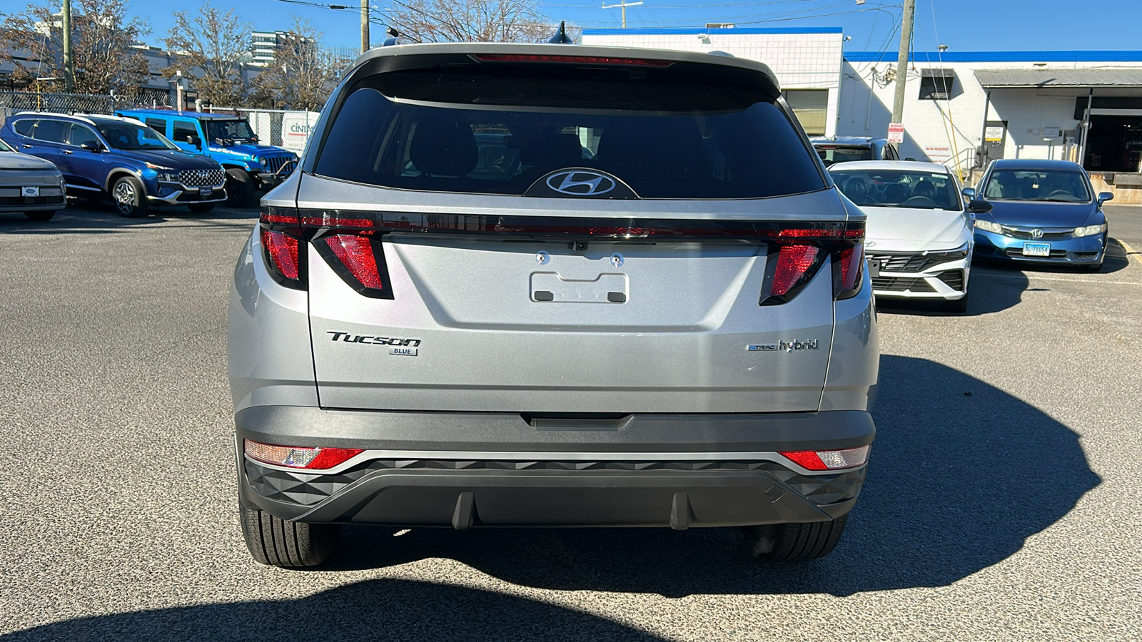 2024 Hyundai Tucson Hybrid Blue 6