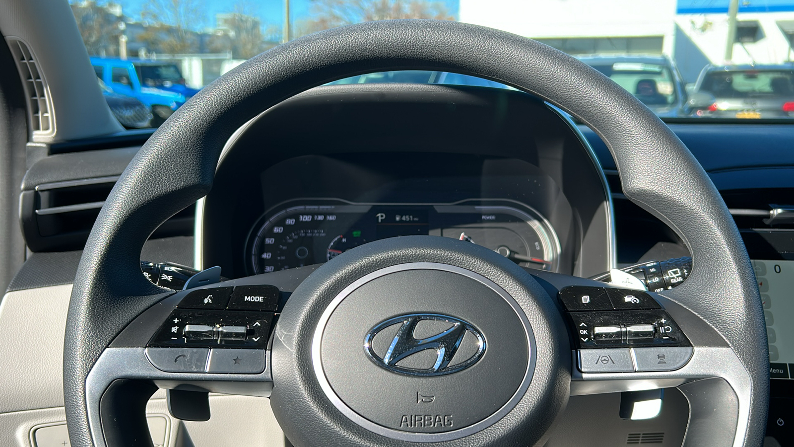 2024 Hyundai Tucson Hybrid Blue 11