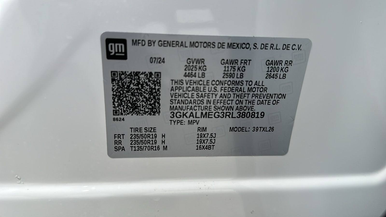 2024 GMC Terrain SLE 33