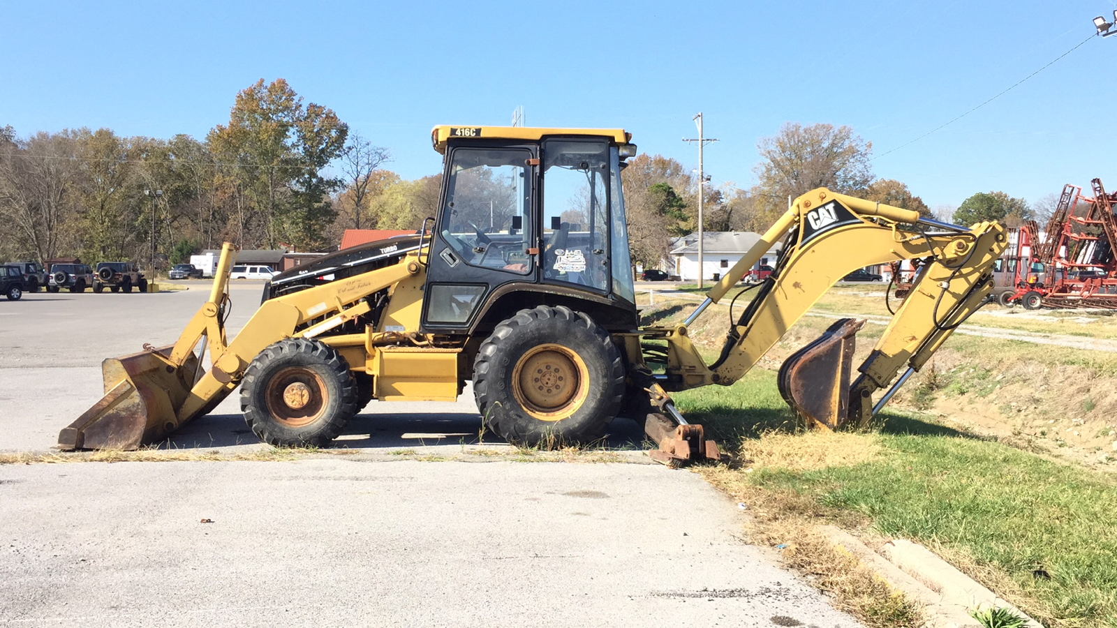 1999 EQUIPMENT PRO CAT 416C  4