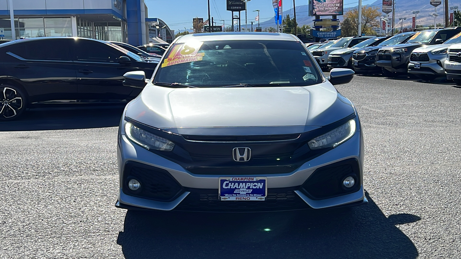 2018 Honda Civic Hatchback Sport Touring 2