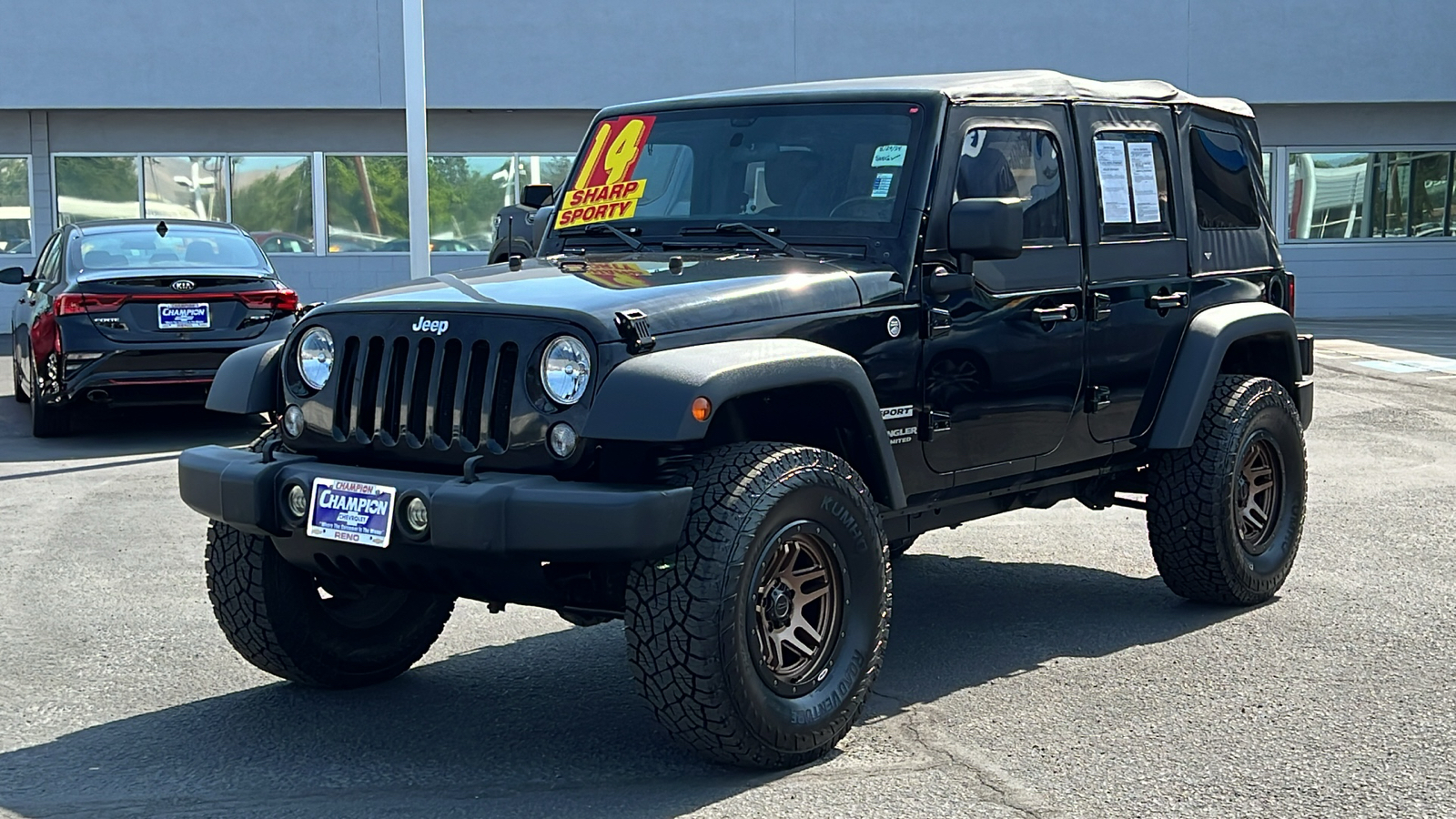 2014 Jeep Wrangler Unlimited Sport 1