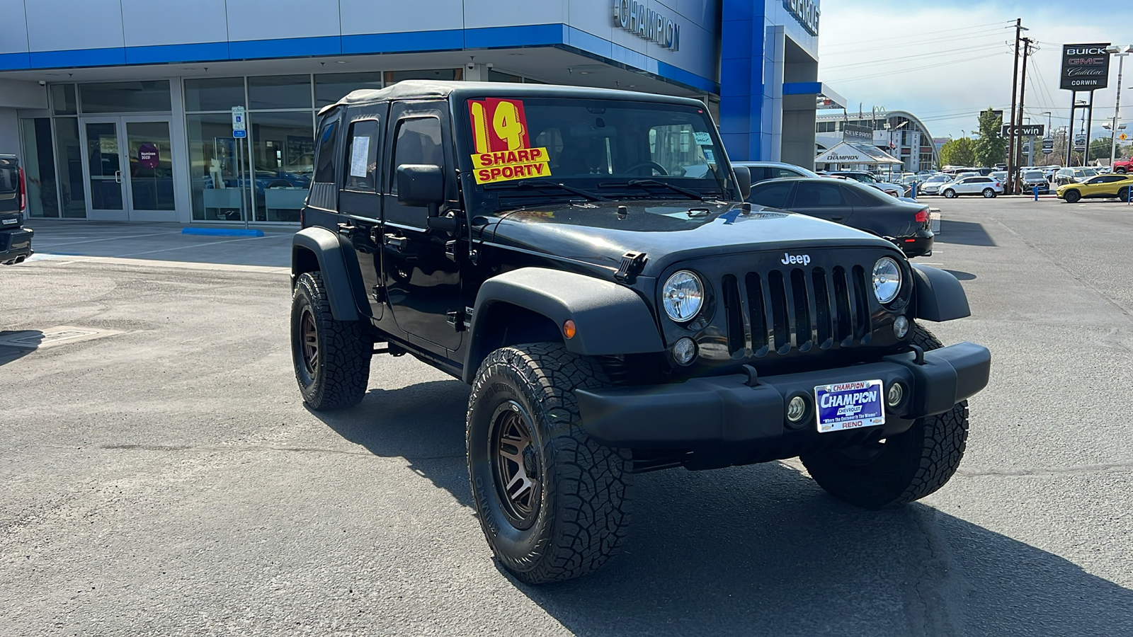 2014 Jeep Wrangler Unlimited Sport 3