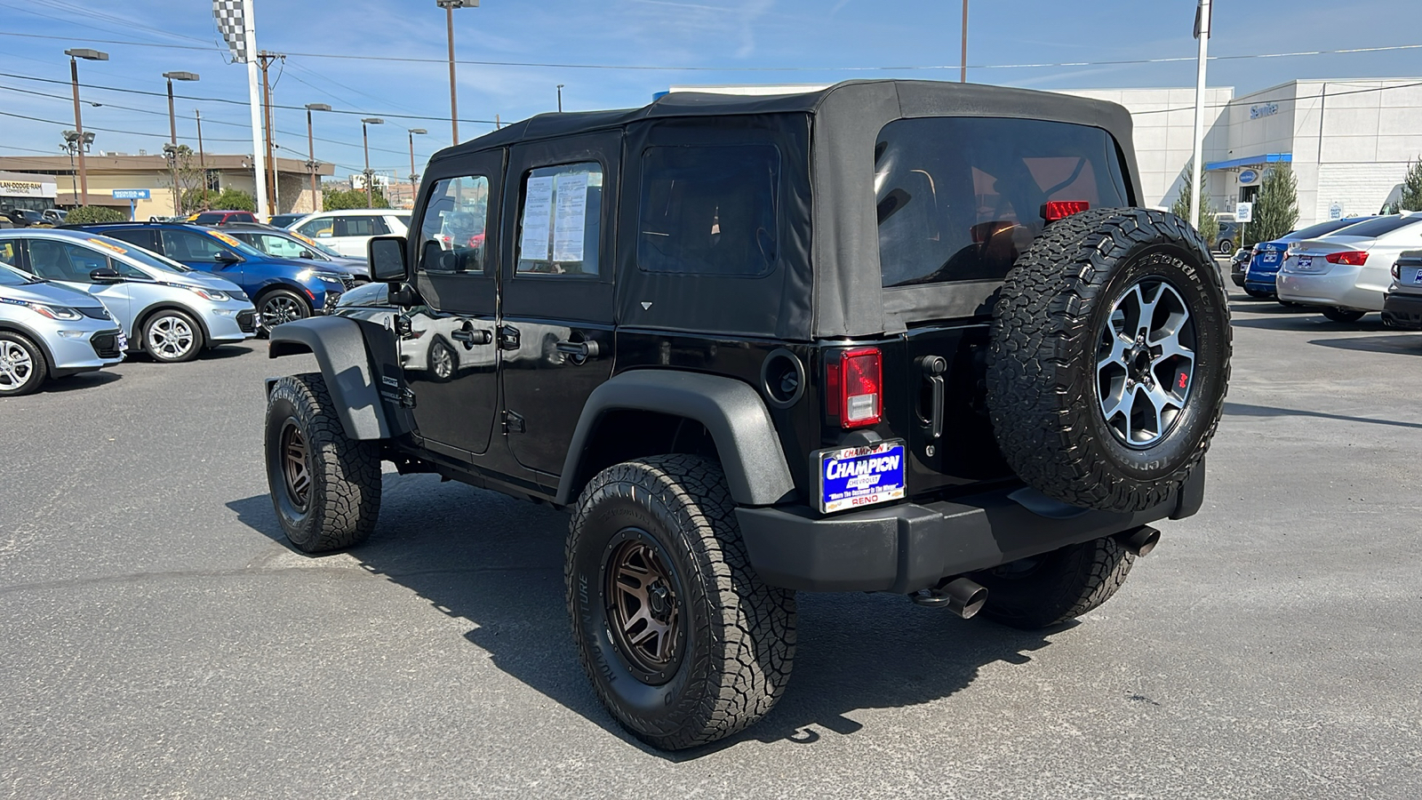 2014 Jeep Wrangler Unlimited Sport 7