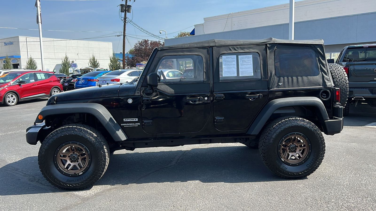 2014 Jeep Wrangler Unlimited Sport 8