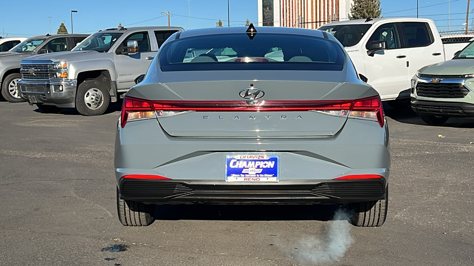 2022 Hyundai Elantra Hybrid Blue 6