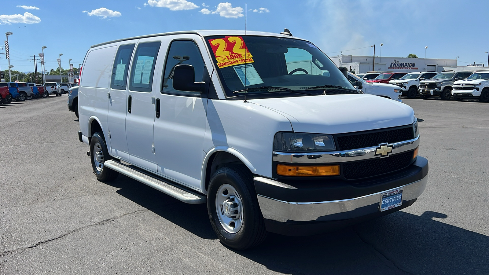 2022 Chevrolet Express Cargo Van  3