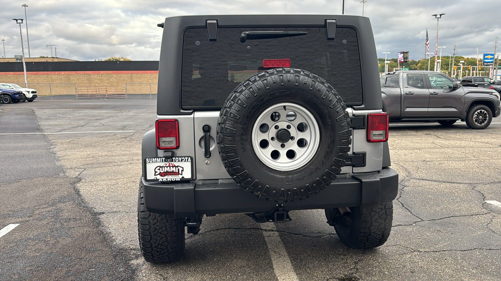 2013 Jeep Wrangler Unlimited Sport 7