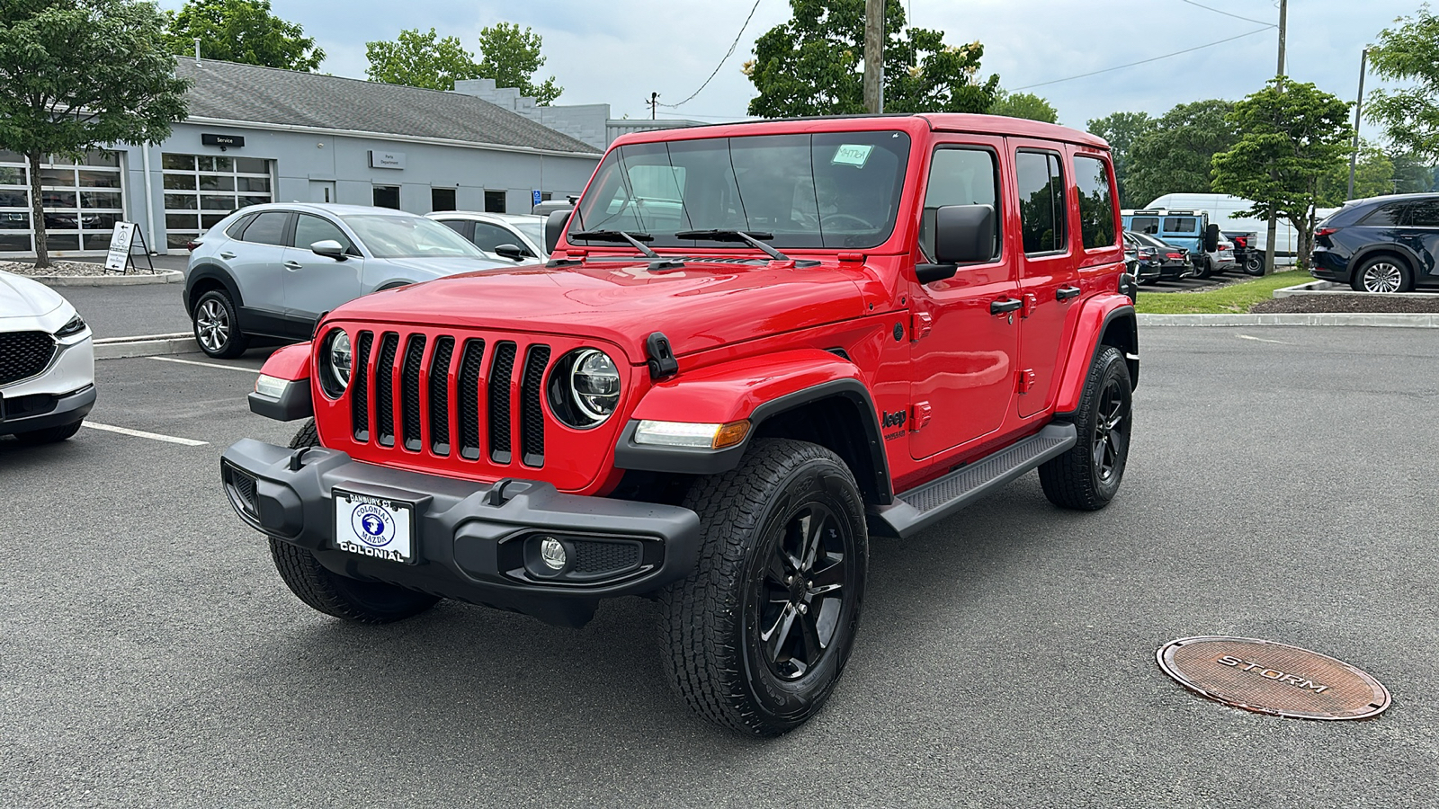 2021 Jeep Wrangler Unlimited Sahara Altitude 8