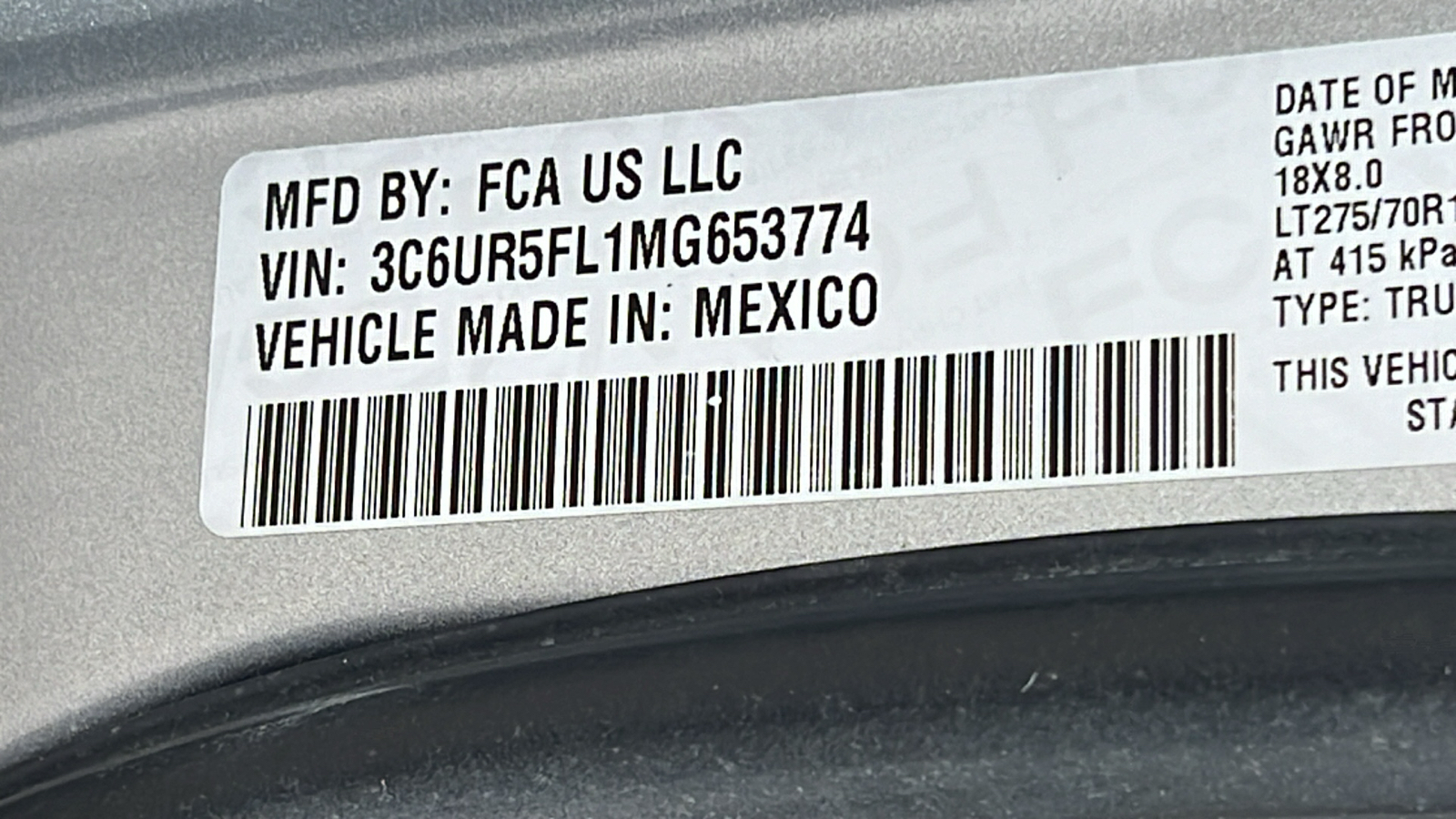 2021 Ram 2500 Laramie 4x4 Crew Cab 64 Box 21