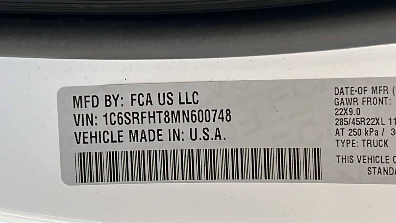 2021 Ram 1500 Limited 4x4 Crew Cab 57 Box 21