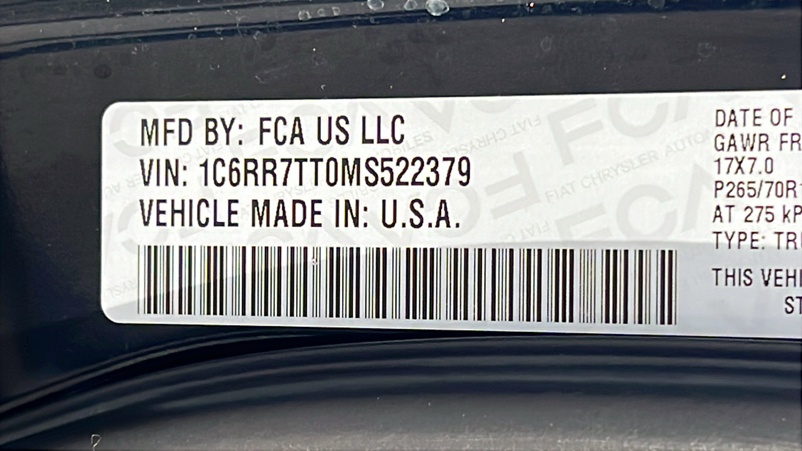 2021 Ram 1500 Classic SLT 4x4 Crew Cab 64 Box 21