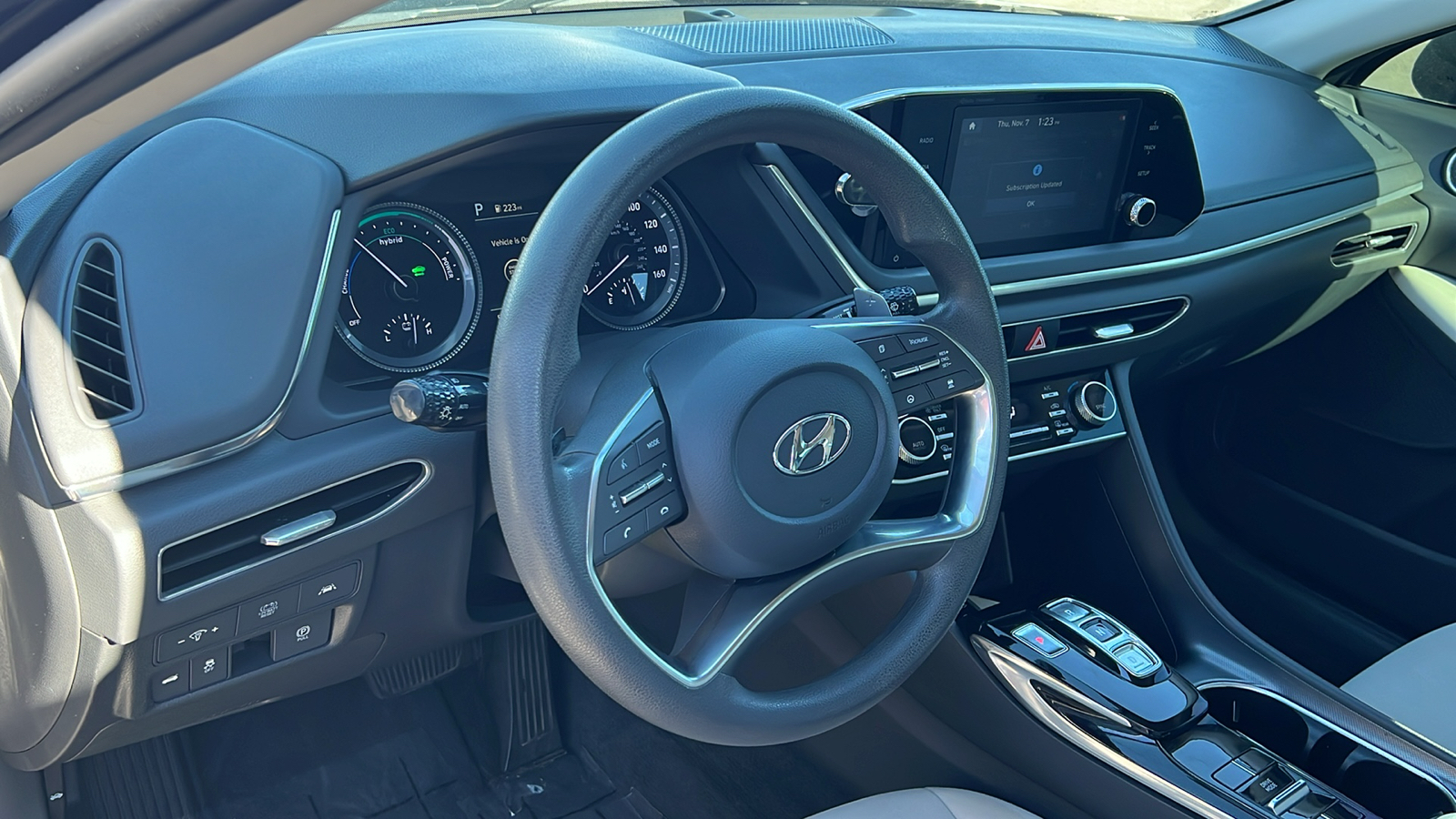 2020 Hyundai Sonata Hybrid Blue 2