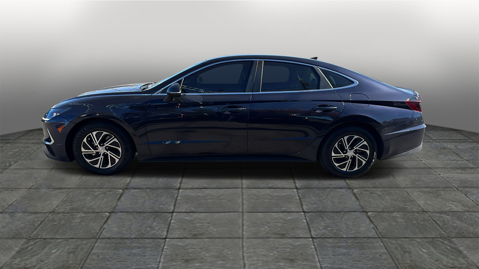 2020 Hyundai Sonata Hybrid Blue 3