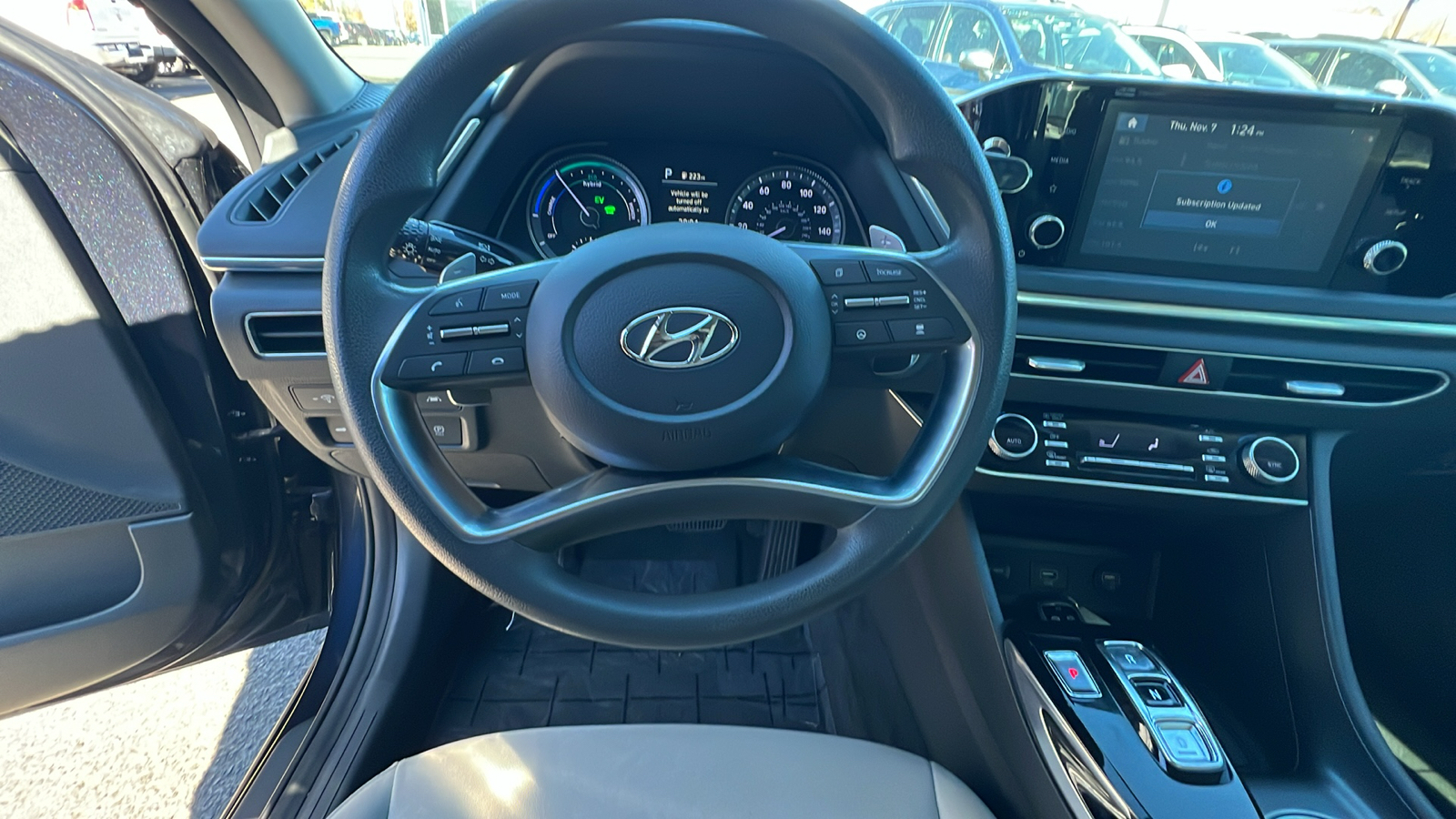 2020 Hyundai Sonata Hybrid Blue 15