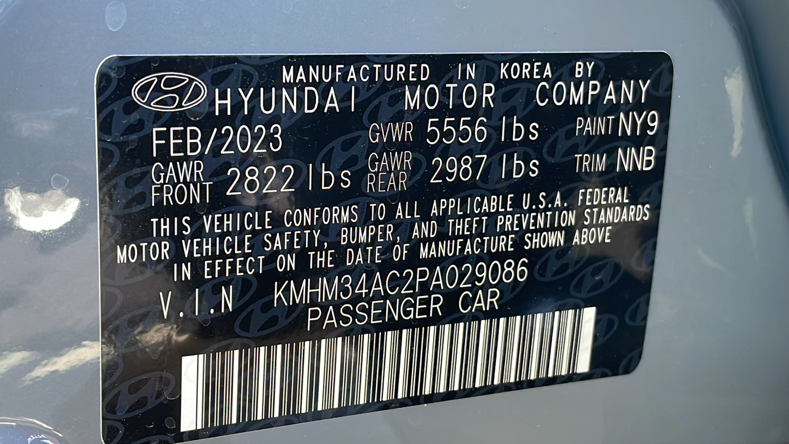 2023 Hyundai IONIQ 6 SEL 21