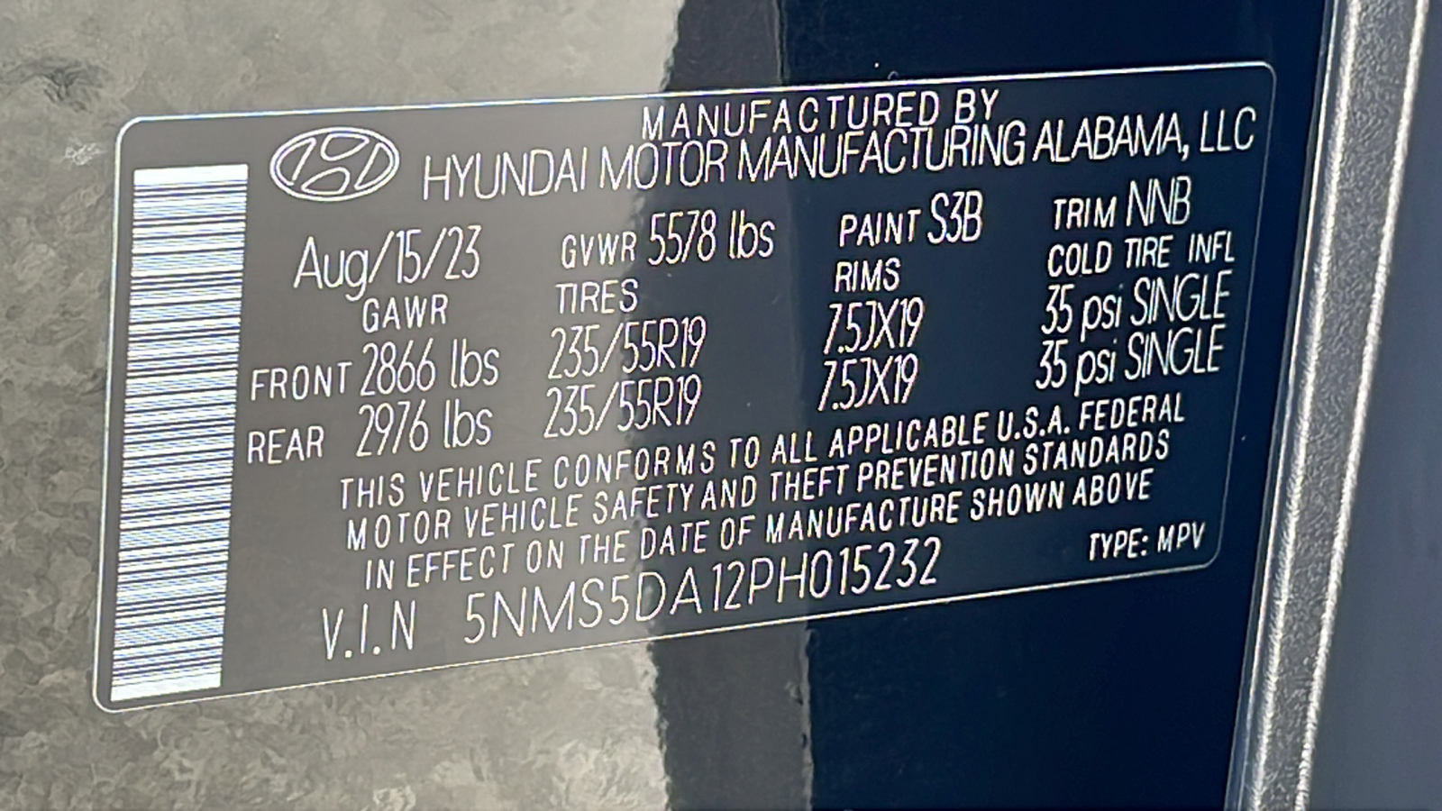 2023 Hyundai Santa Fe Hybrid Limited 21