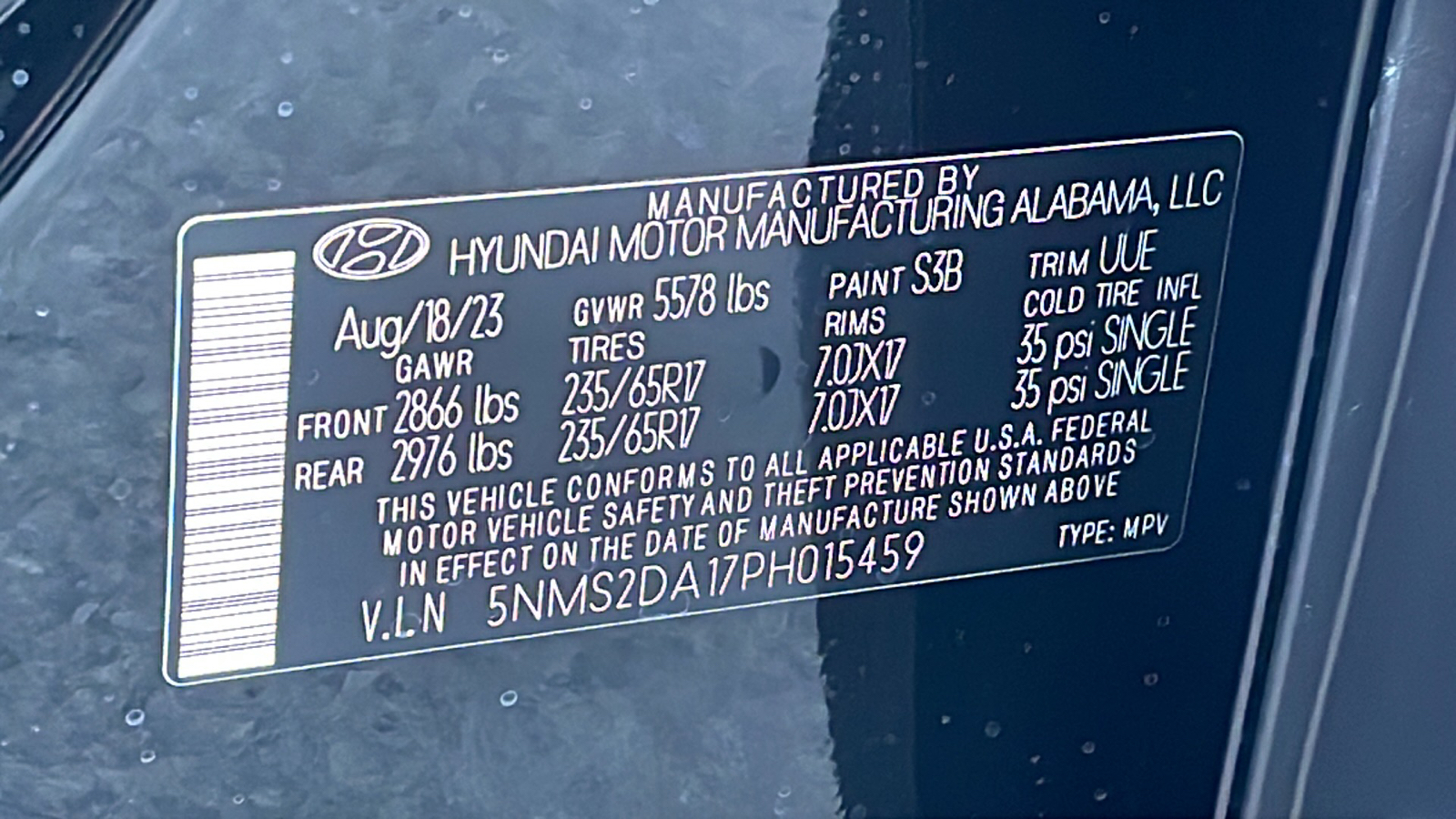 2023 Hyundai Santa Fe Hybrid Blue 21