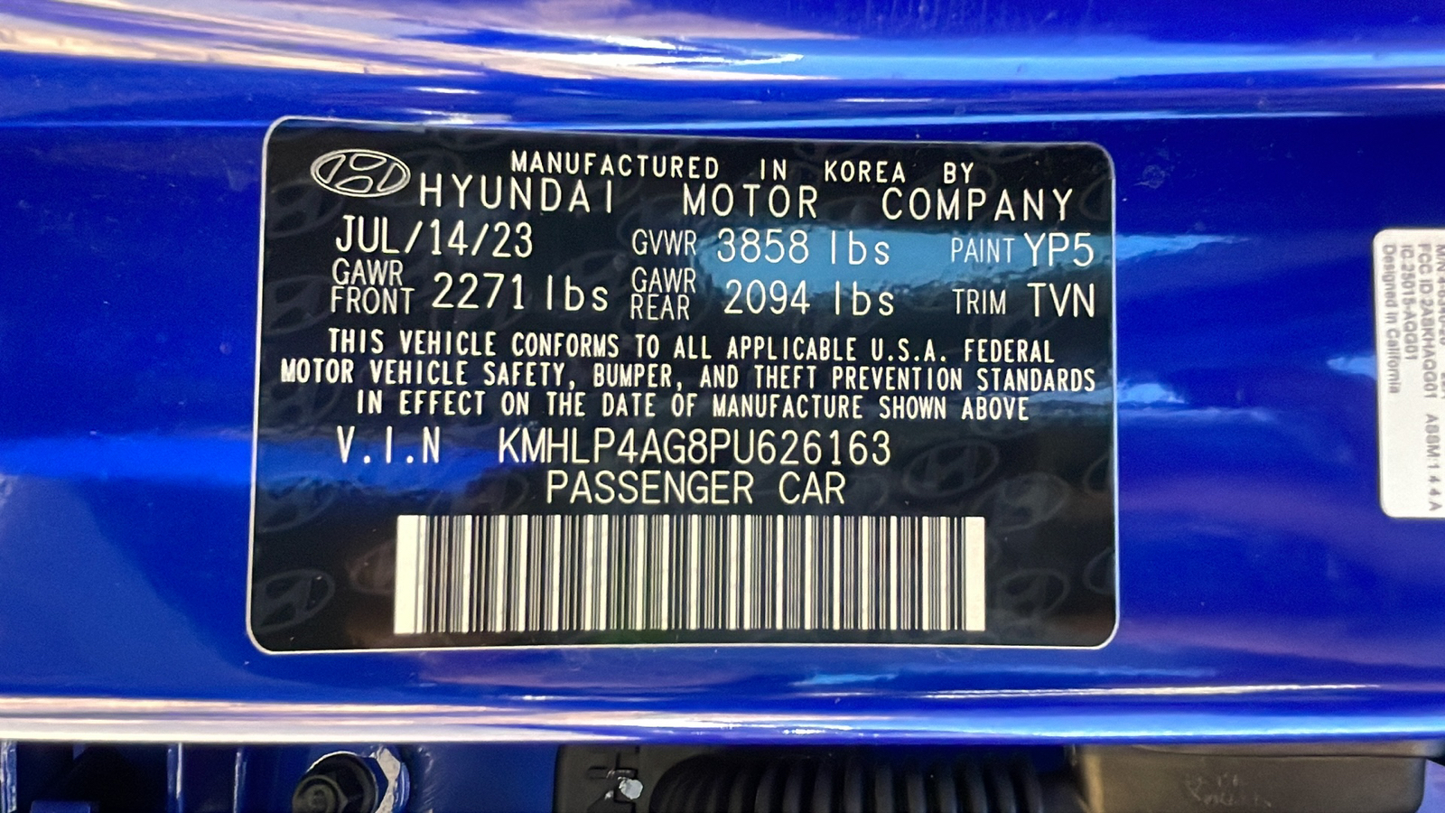 2023 Hyundai Elantra Limited 21