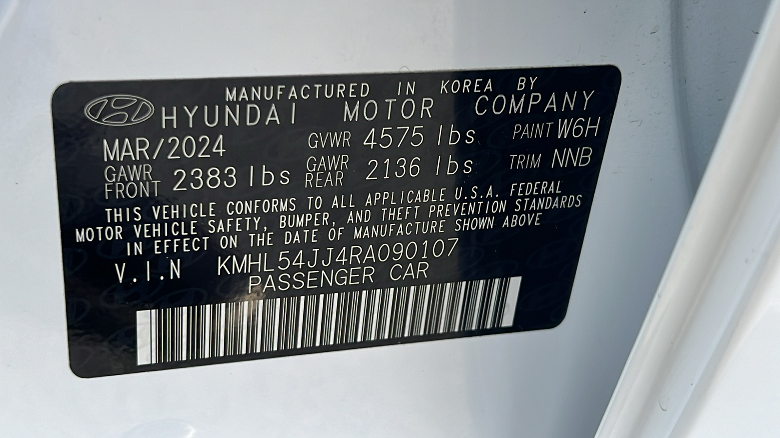 2024 Hyundai Sonata Hybrid Limited 21