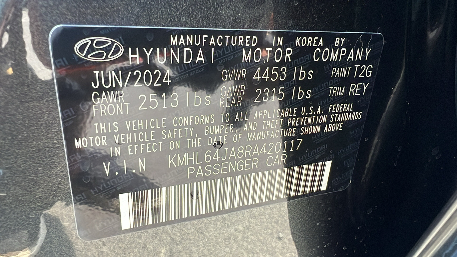 2024 Hyundai Sonata SEL 21