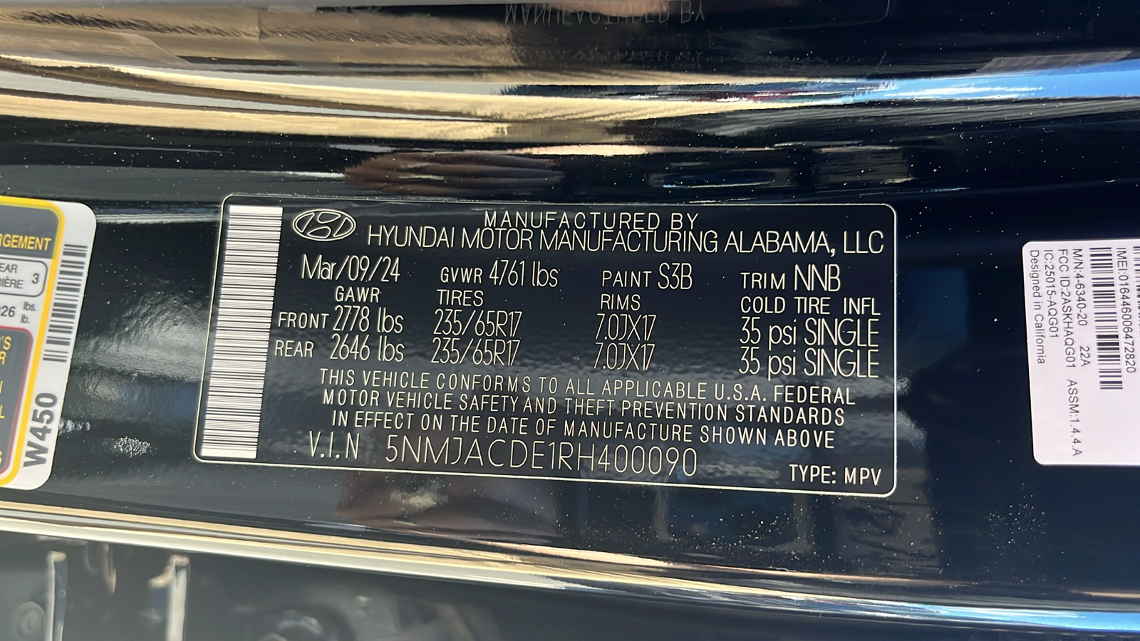 2024 Hyundai Tucson SE 21