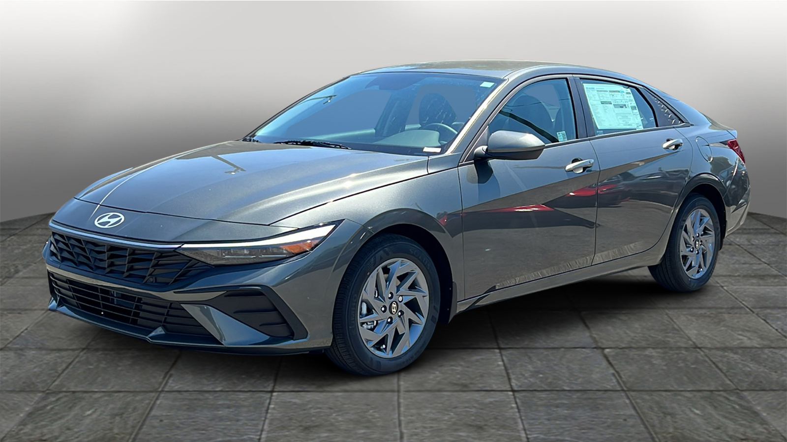 2024 Hyundai Elantra Hybrid Blue 1