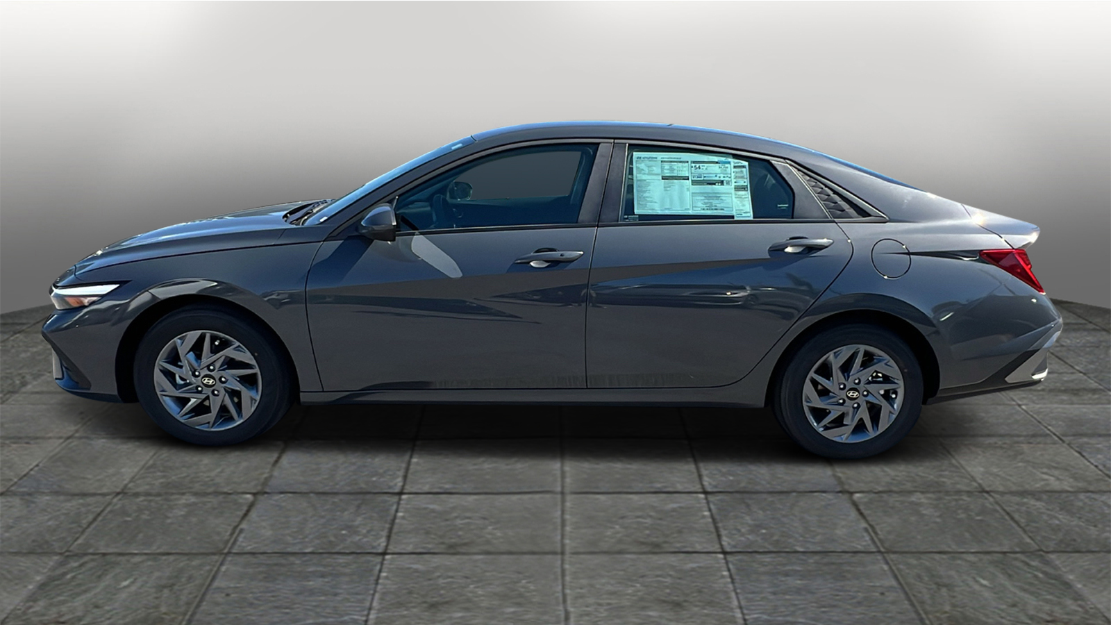 2024 Hyundai Elantra Hybrid Blue 3