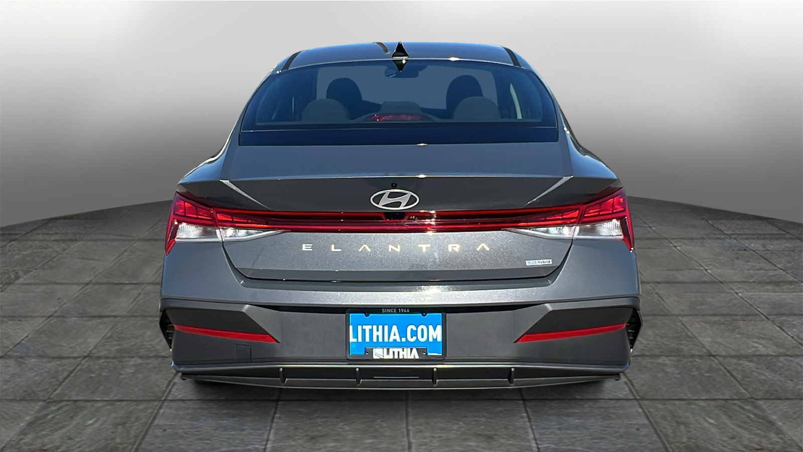 2024 Hyundai Elantra Hybrid Blue 4