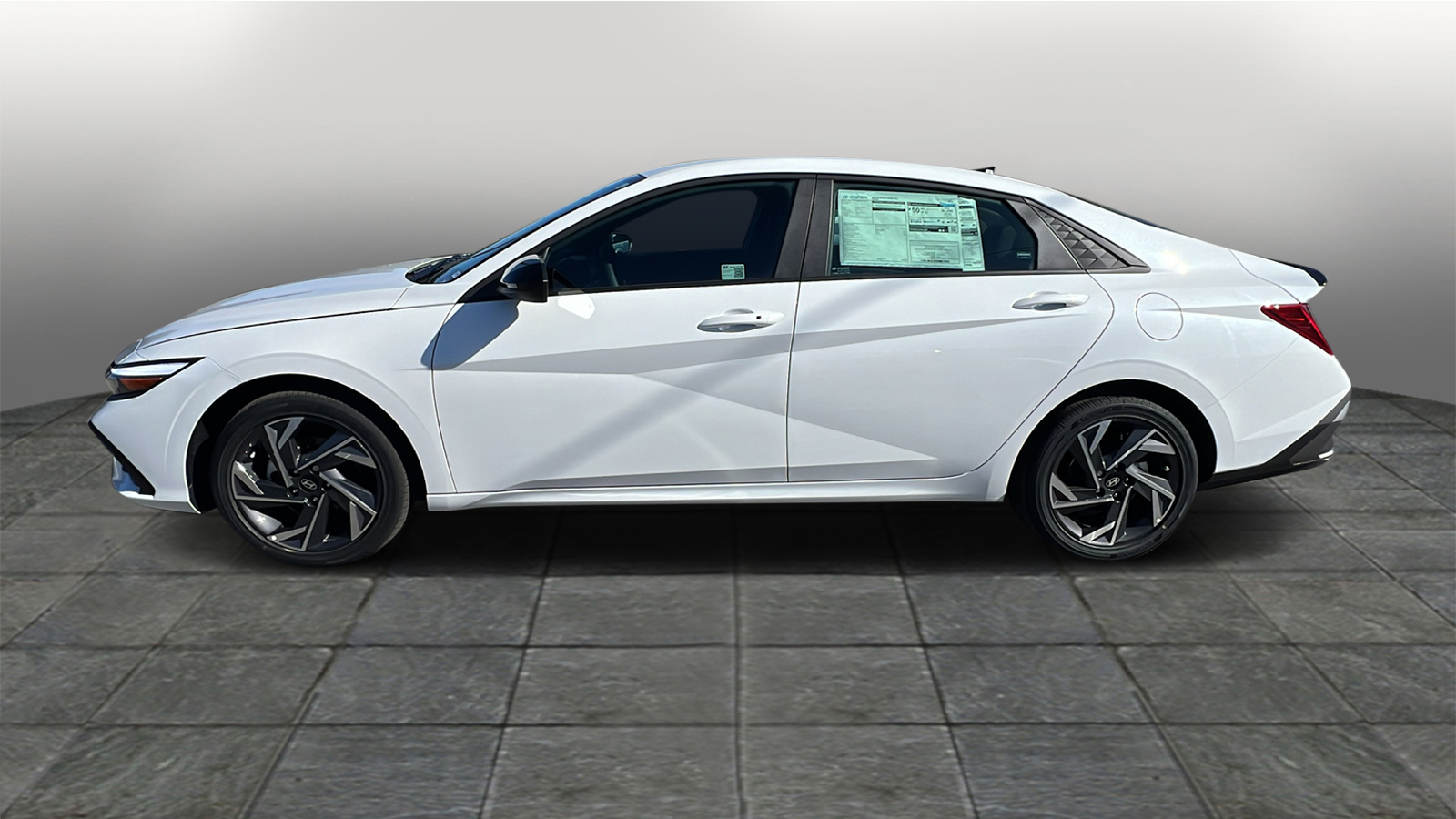 2025 Hyundai Elantra Hybrid Blue 3