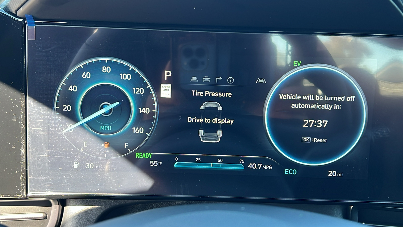 2025 Hyundai Elantra Hybrid Blue 18