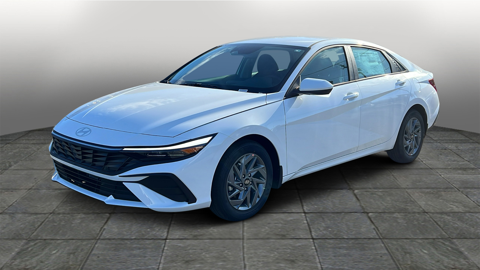 2025 Hyundai Elantra Hybrid Blue 1