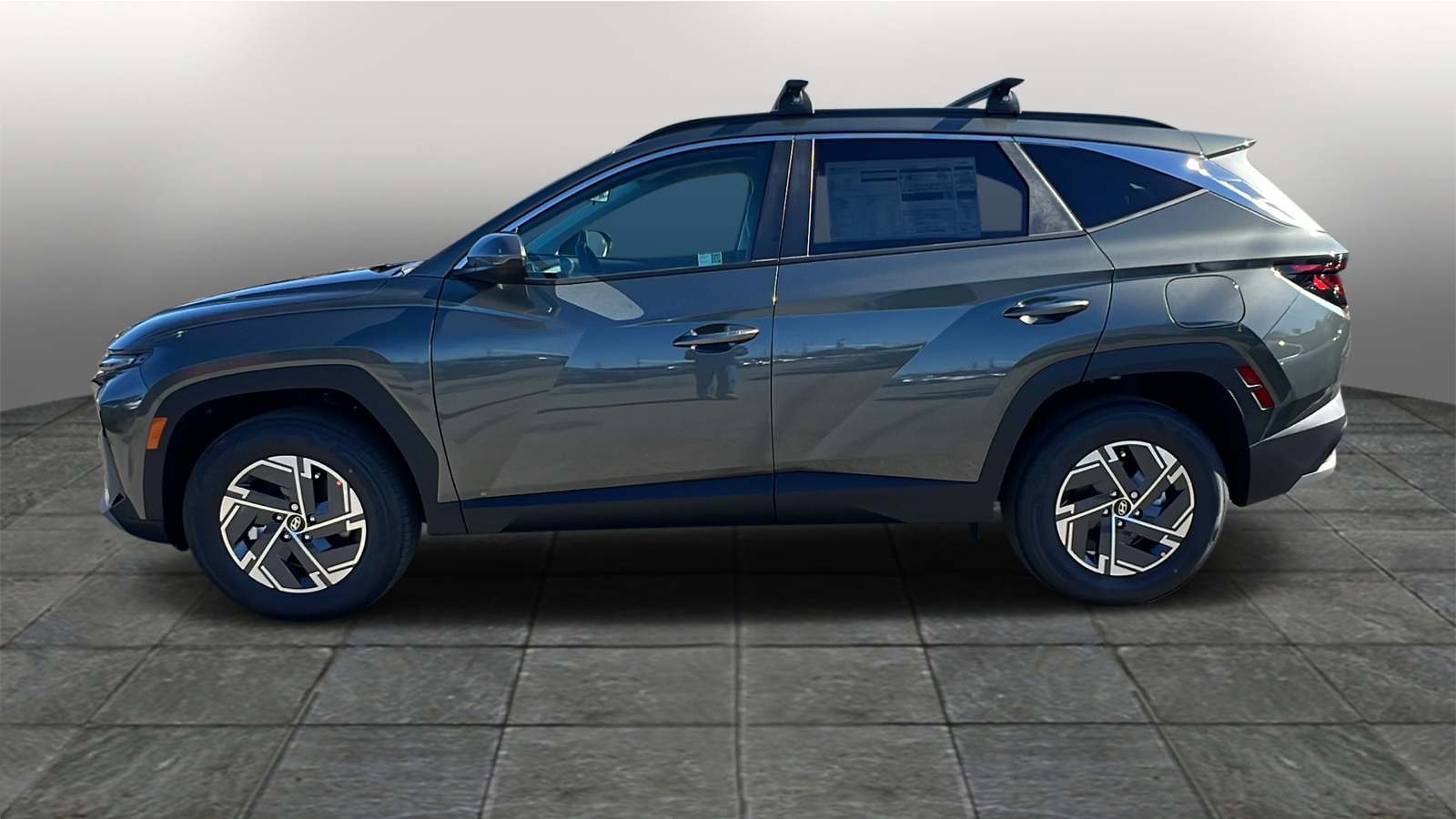 2025 Hyundai Tucson Hybrid Blue 3