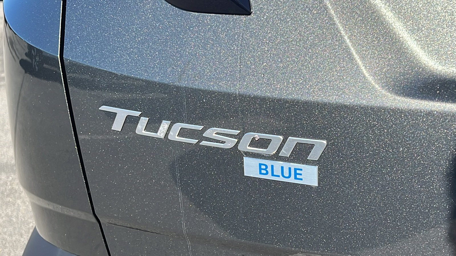 2025 Hyundai Tucson Hybrid Blue 7