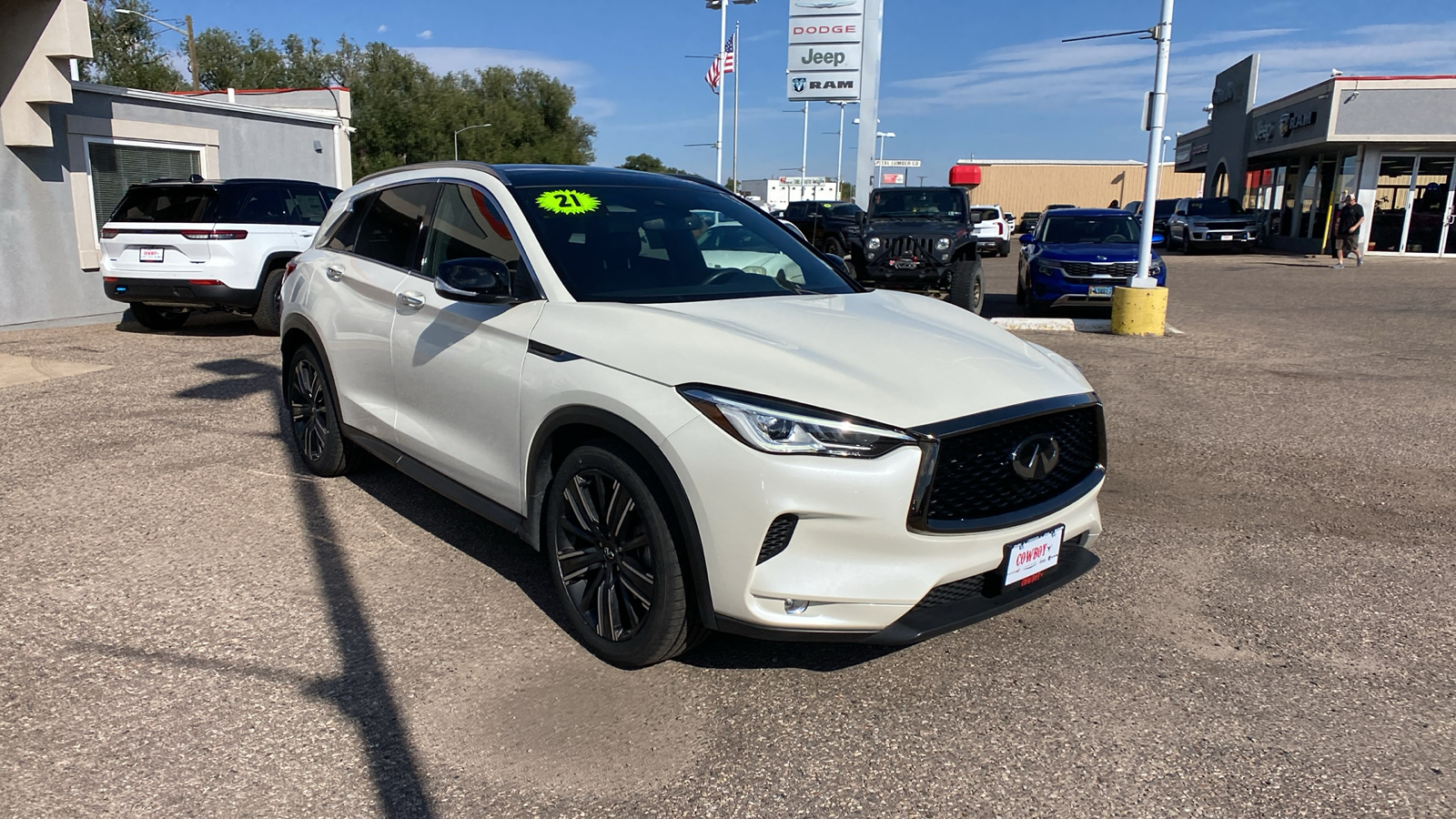 2021 INFINITI QX50 LUXE AWD 8