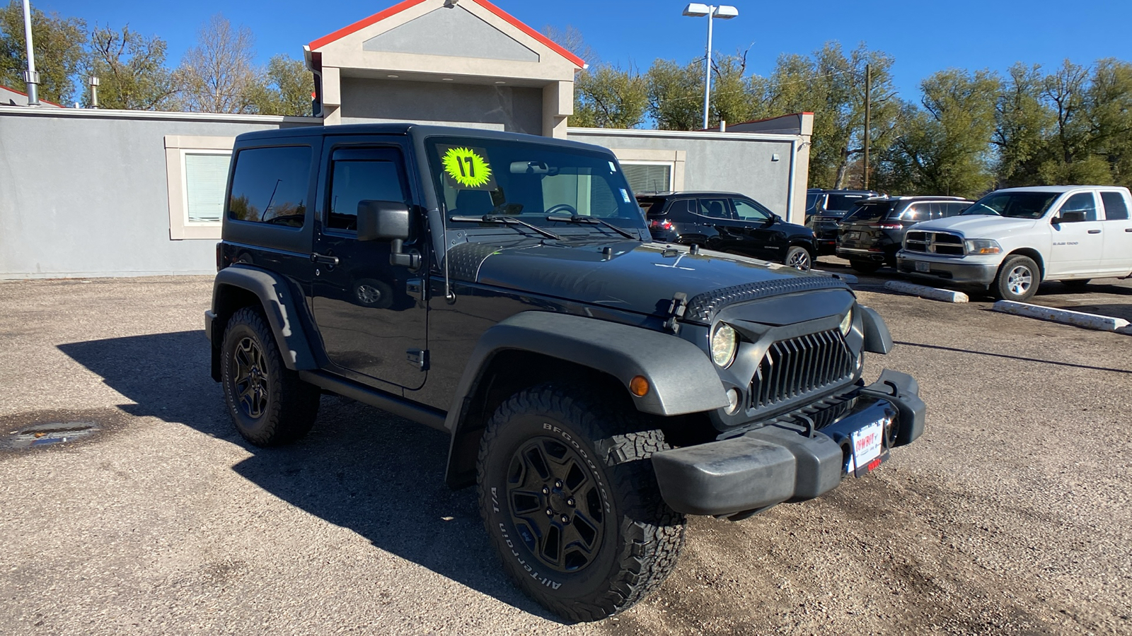 2017 Jeep Wrangler Willys Wheeler 4x4 8