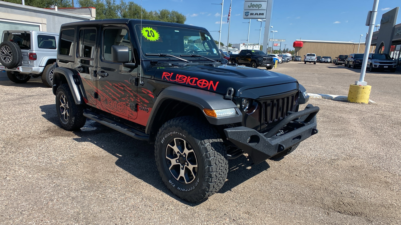 2020 Jeep Wrangler Unlimited Rubicon 4x4 8