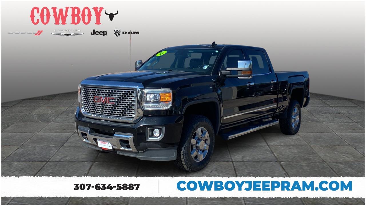 2015 GMC Sierra 3500HD Available Wifi 4WD Crew Cab 153.7 Denali 1