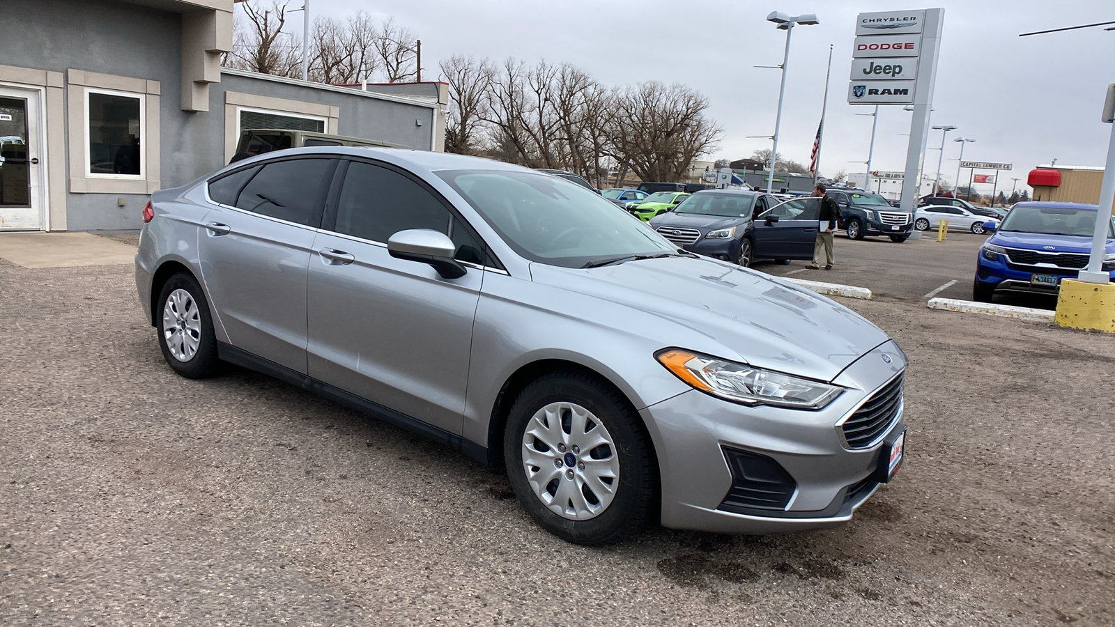 2020 Ford Fusion S FWD 8