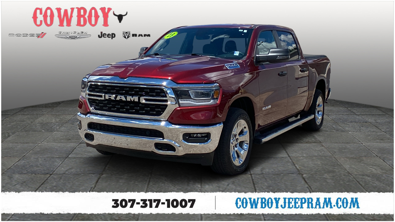 2023 Ram 1500 Big Horn 4x4 Crew Cab 57 Box 1