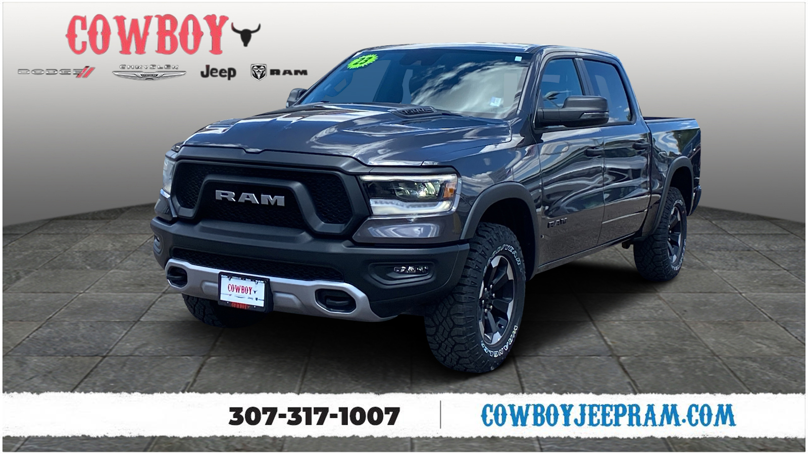 2023 Ram 1500 Rebel 4x4 Crew Cab 57 Box 1